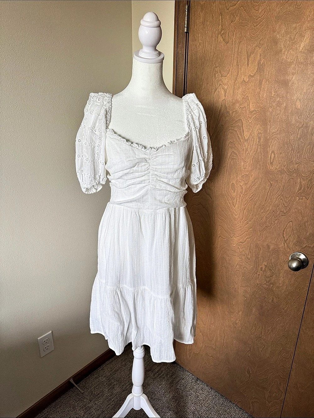 Heartloom White Mini Dress Like New
